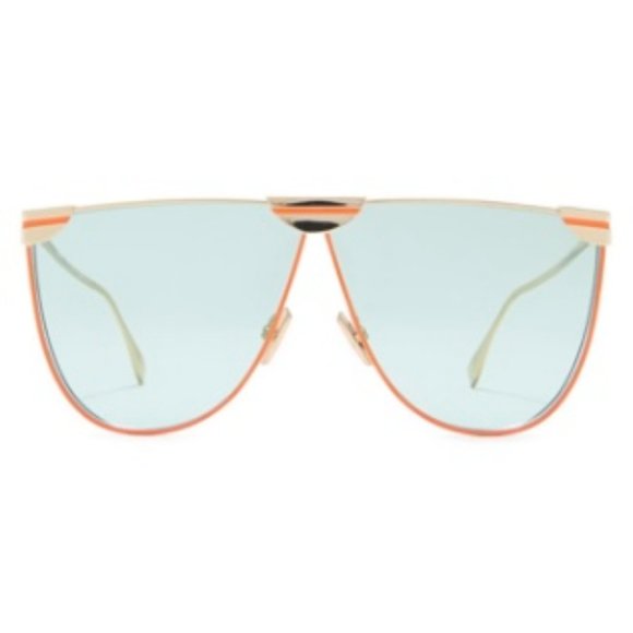 Fendi Accessories - Fendi 69mm Aviator Sunglasses